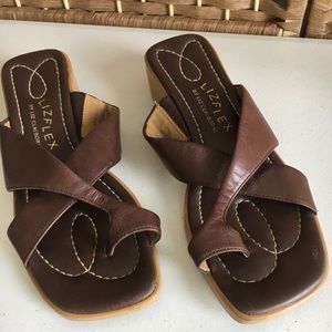 Liz Women’s Wedge Heel Sandals Sz 7.